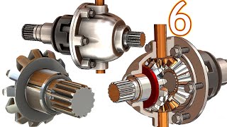 6- Project 12|Differential Gearbox 1| SolidWorks Tutorial : Bevel Gear 2