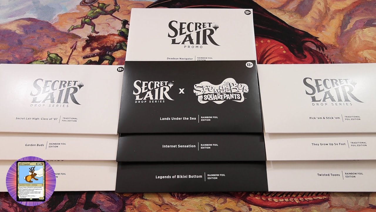 マジック：ザ・ギャザリング MTG SpongeBob Biggest. Bundle. Ever. BIGGEST. BUNDLE. EVER. | Secret Lair