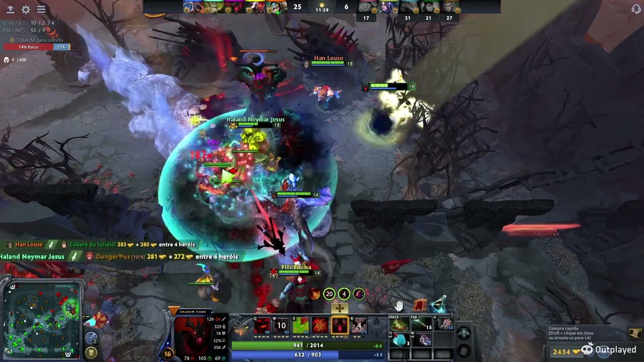 DOTA 2 - NEVERMORE RAMPAGE