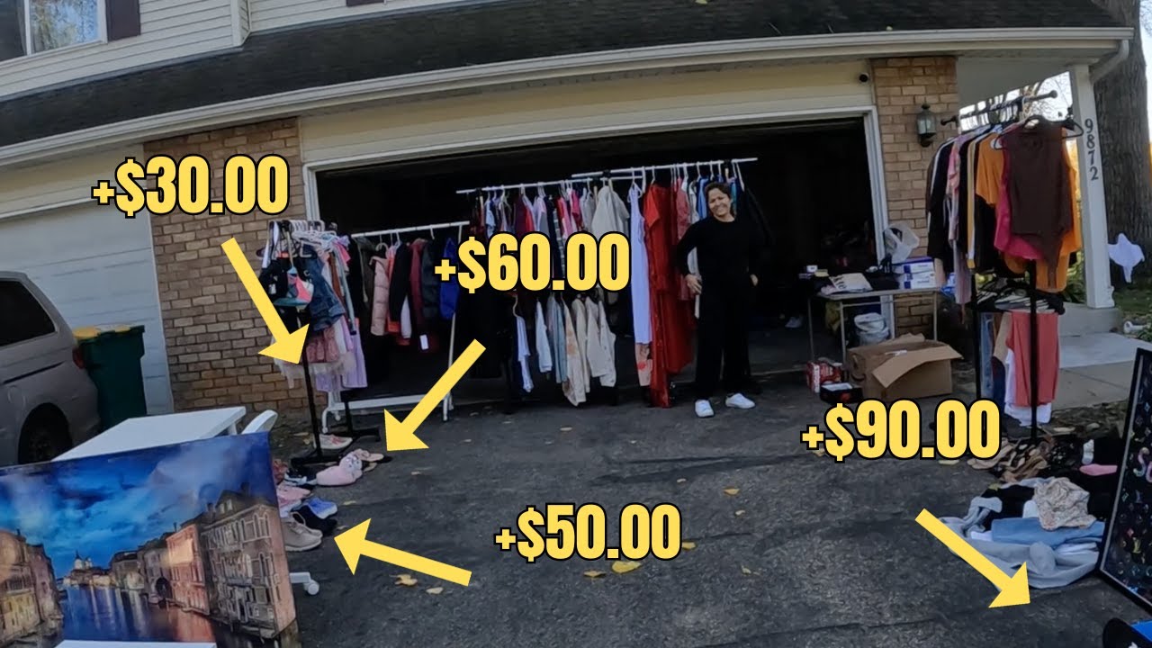 End Of Season Yard Sale SCORES! - YouTube