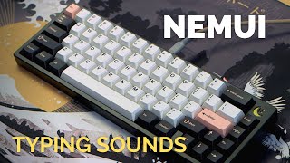 Typing Sounds: Nemui with Alpacas