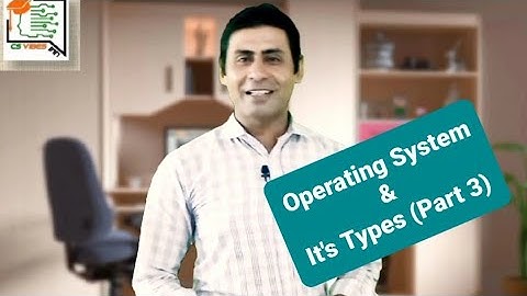 Computer Basics | Operating System  & It