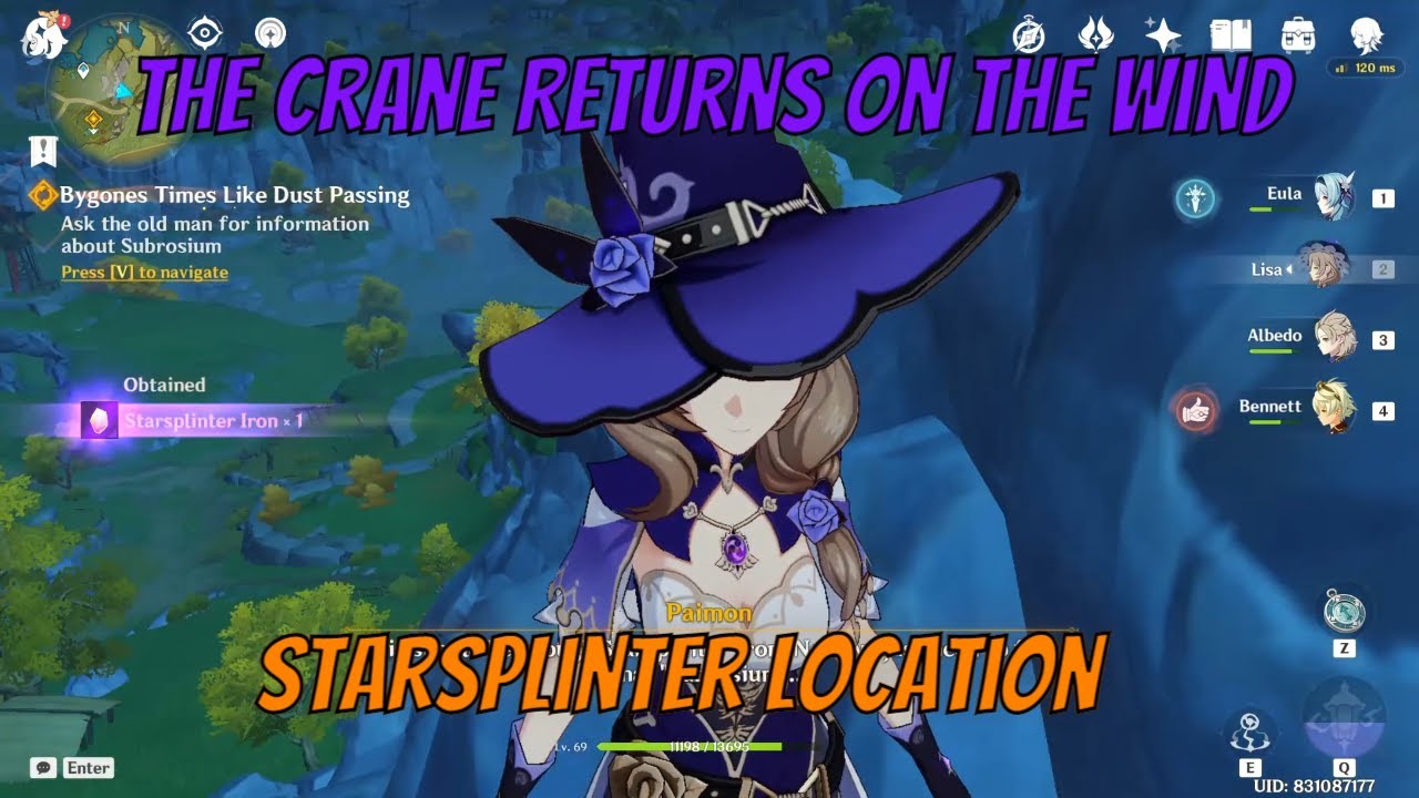 Use Visions to find the Starsplinter Iron (0/2) | Starsplinter Location