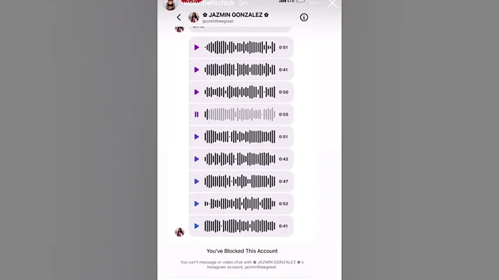 Jazmin Gonzalez /Jazminsus goes off on Vickythefit...