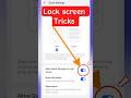 How to Stop Quick Settings Access on Lock Screen | Android #tricks #shorts #mobile #trend