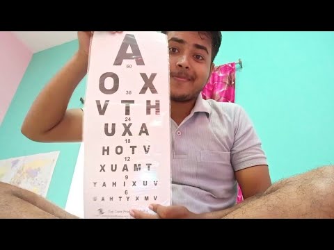 Eye test chart unboxing for ssc Gd medical #sscgd2023 #cisf #crpf #bsf