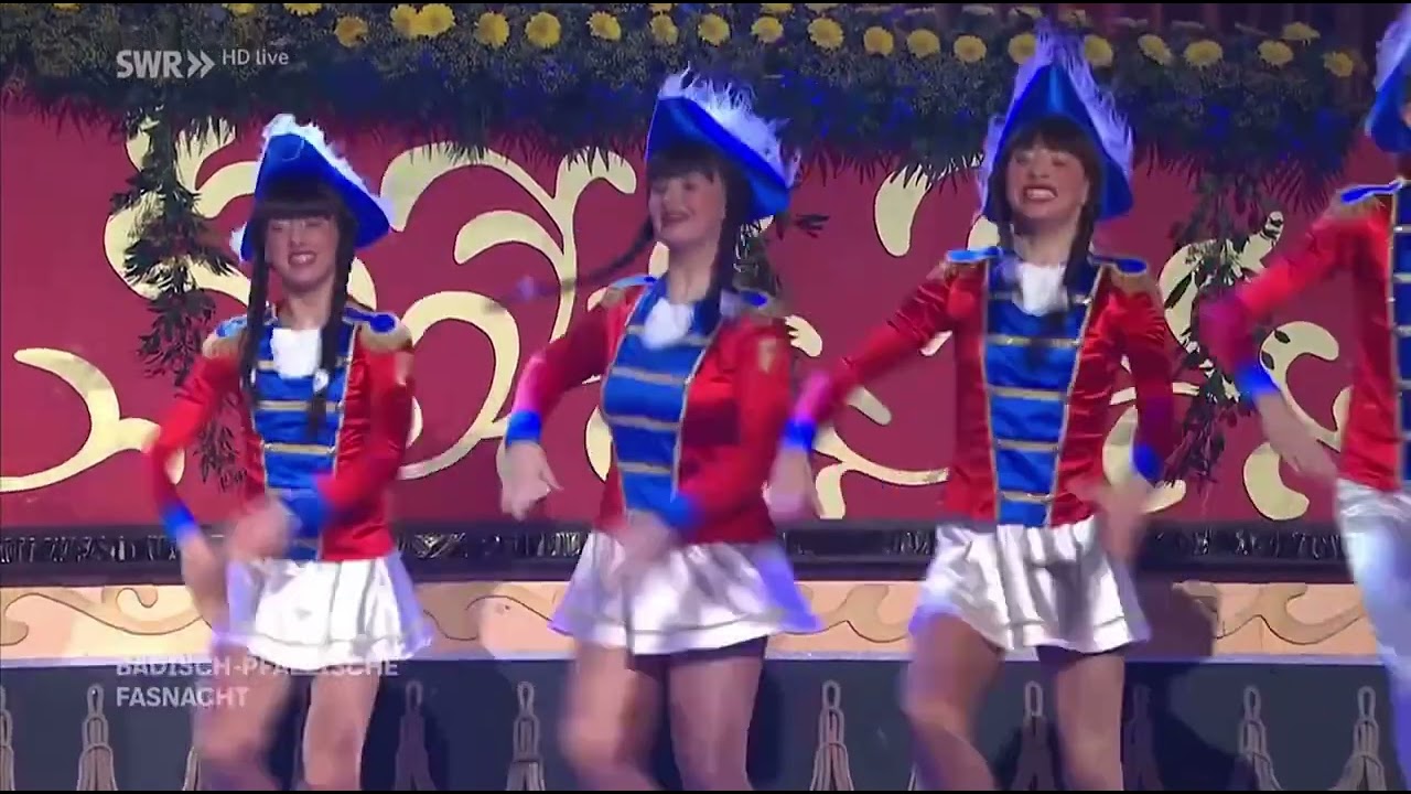Juniorengarde des Feuerio Mannheim / Badisch-Pfälzisch Fasnacht Frankenthal