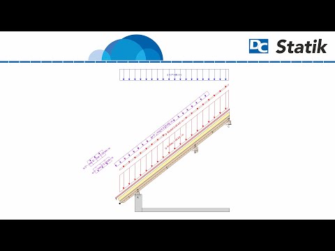 Video: Berechnung des Dachstuhlsystems