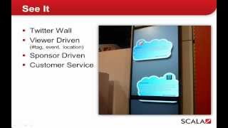 Scala Webinar - Social media and digital signage screenshot 4
