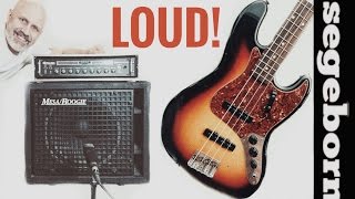 fender jazz bass and big block at full volume for that vintage hard rock tone