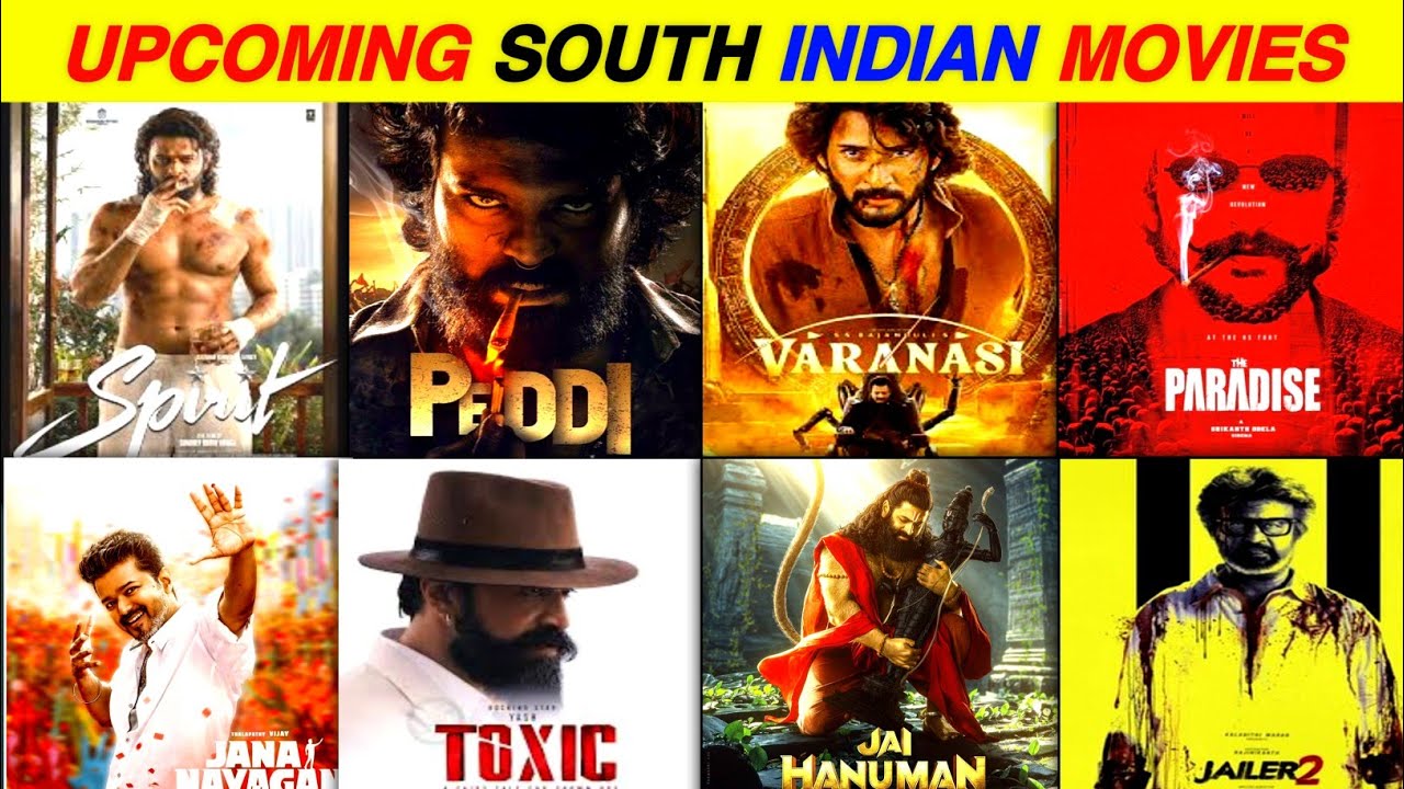 10 Upcoming BIGGEST South Pan Indian Movies 2026-2027 Hindi | Upcoming ...