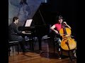Gavotte-Scherzo para violoncelo e piano de H. Villa-Lobos com Isadora Vilela e João Pedro Dutra.
