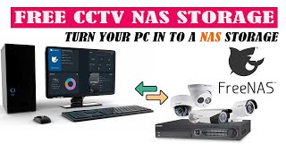 FreeNAS NetHDD for CCTV DVR, NVR & IP camera. Turn PC as a NAS Storage server with free NAS software screenshot 5