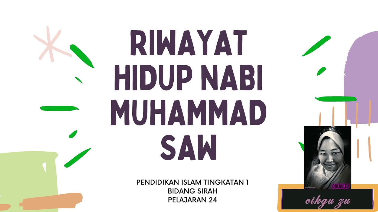 Riwayat Hidup Nabi Muhammad Saw Nabi Muhammad Shallallahu Alaihi Wa