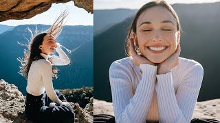 Sony A7III Portrait Photoshoot in windy conditions