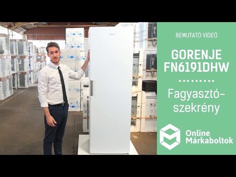 Gorenje FN6191DHW | Fagyasztószekrény bemutató videó