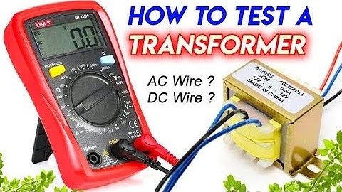 How to test any type of transformer|DIY