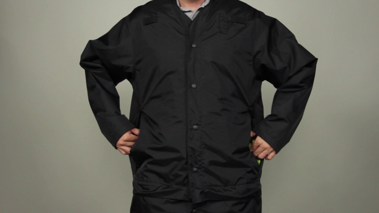 Yellow, Rain Jacket, 3XL, Nylon 