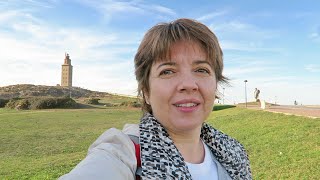 TOWER OF HERCULES (TORRE DE HERCULES) IN MY HOMETOWN OF A CORUÑA, NORTHERN SPAIN