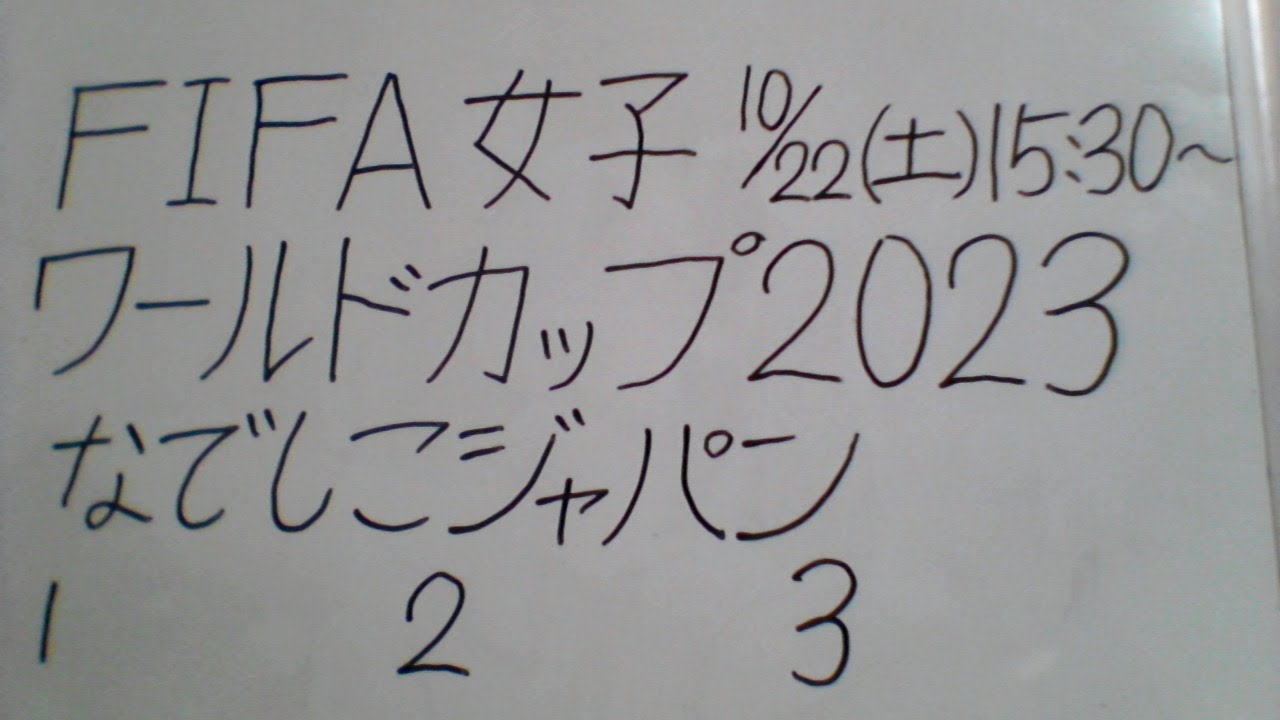 Fifa女子ワールドカップ23 組み合わせ抽選会 同時視聴 配信 なでしこジャパンの対戦相手が決まる Fifa Women S World Cup 23 Youtube
