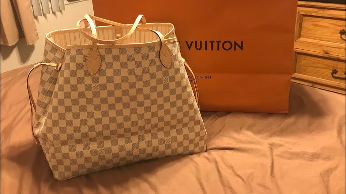 Louis Vuitton Neverfull GM in Damier Azur! What took me so long! 