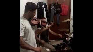 #hiphop #jazz #violin #drums #iran #play #handsup  play violin with drum in jazz and rap