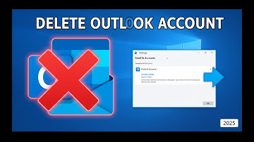 How to Remove an Outlook Account from Windows 11 Step by Step 2025