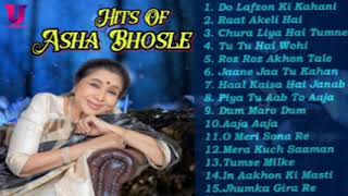 Hits Of Asha Bhosle | Asha Bhosle Top 15 Songs |Best Of Asha Ji | Thumb