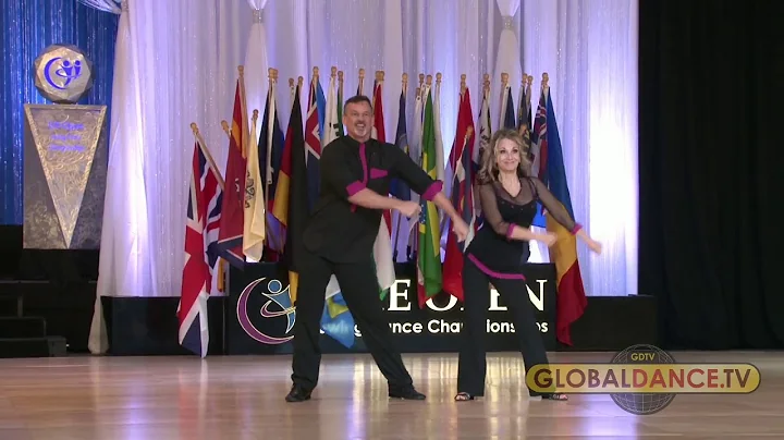 Rob Brown and Jeanne DeGeyter 2018 Masters Divisio...
