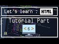 Let's learn: HTML Tutorial 6 - Ordered and Unordered lists