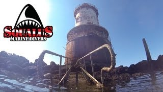 STAMFORD HARBOR LIGHT   SQUALUS MARINE DIVERS