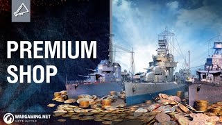 World of Warships Premium Shop