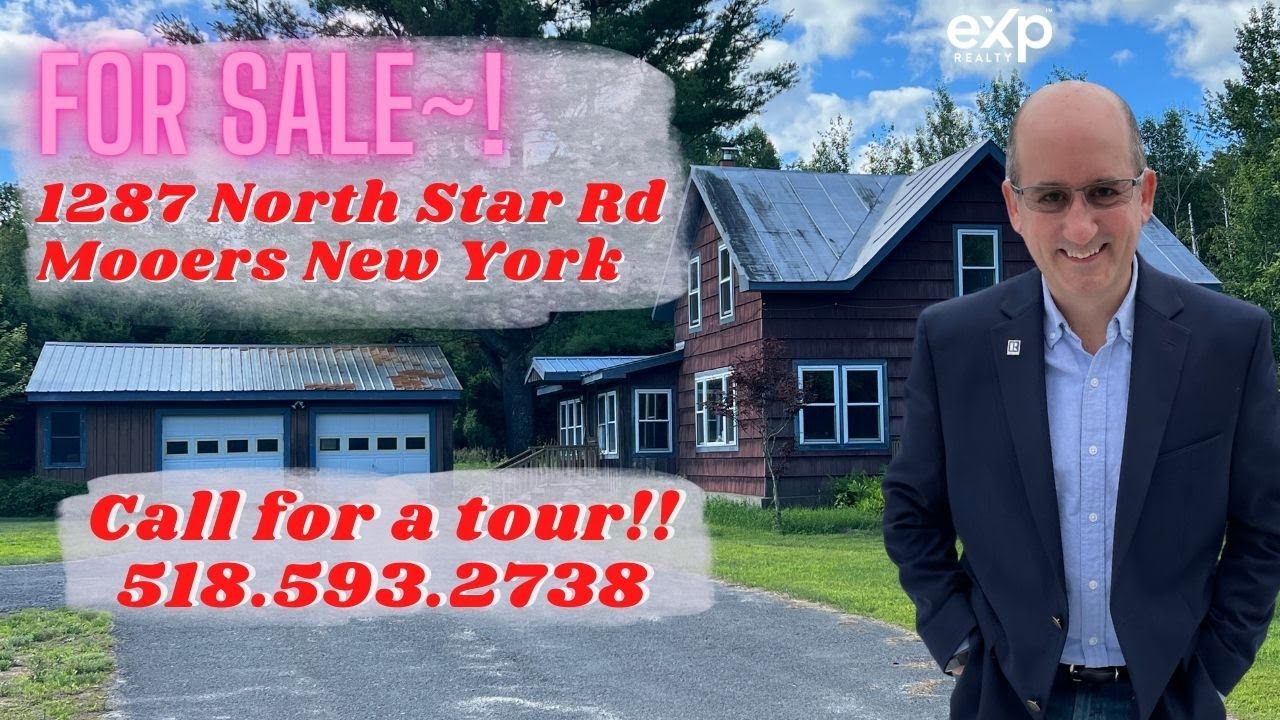 Home for Sale at 1287 North Star Rd Mooers YouTube