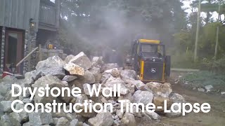 Quiet Nature - Drystone Wall Construction Time-Lapse