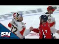 Florida Panthers and Washington Capitals Exchange Handshakes Following Their Six Game Series