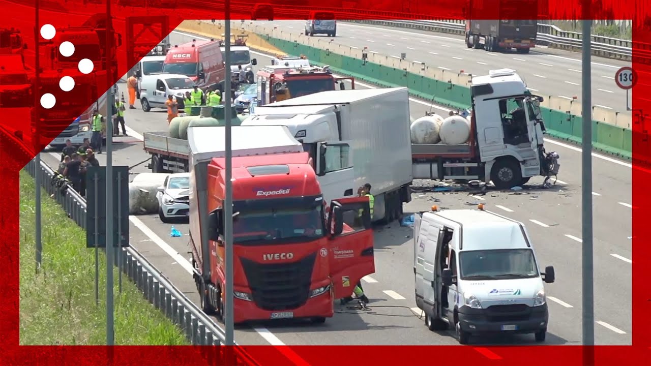 Incidente sulla A4 tra Rho e la barriera di Milano Ghisolfa tra 3 ...