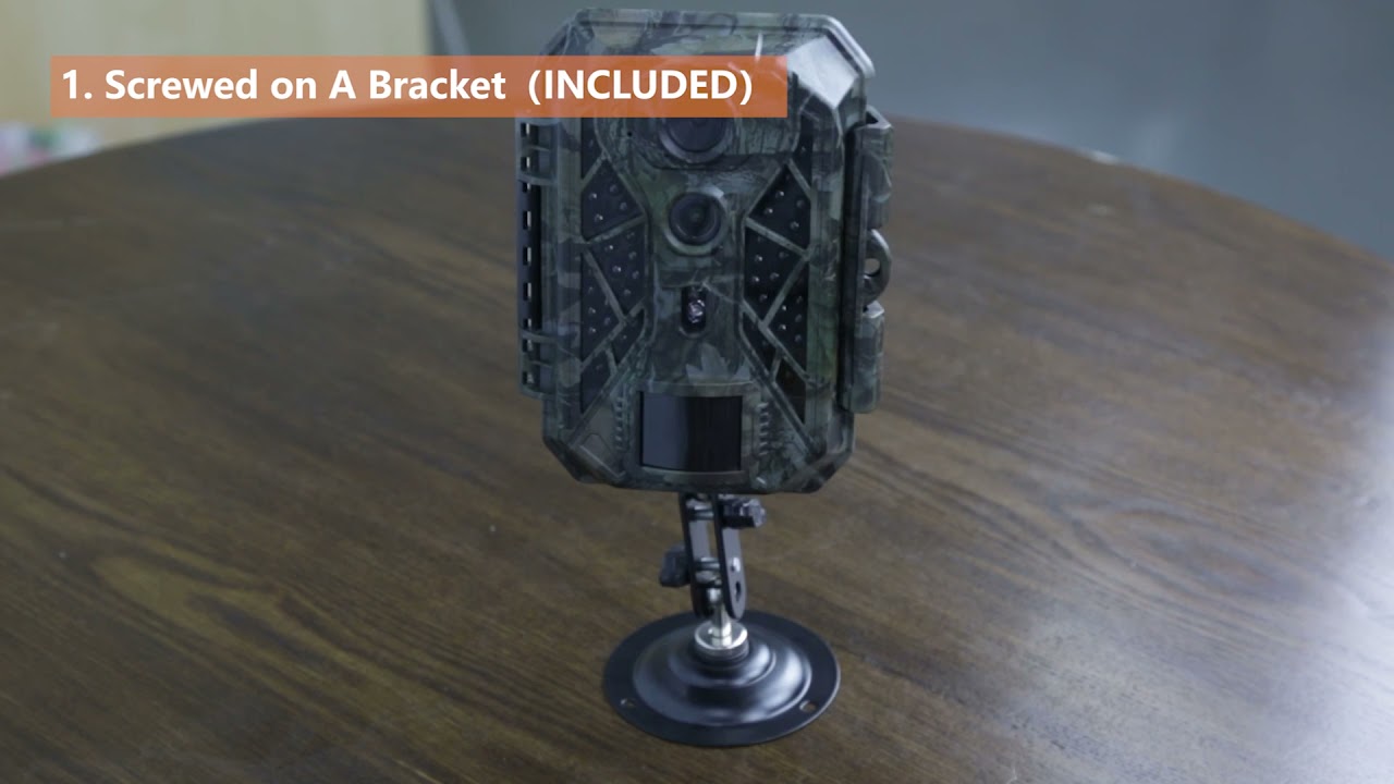 Question: How to mount the HAPIMP PH770-8D trail camera?