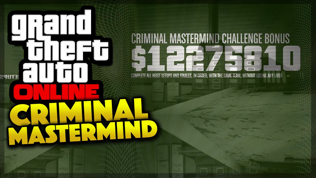 GTA 5 Online - Completing The Criminal Mastermind Challenge! (GTA 5 Gameplay) dlcl stanford