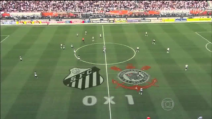 Corinthians 2 x 1 Santos Jogo de ida Final Campeonato Paulista 2013