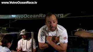 Telefonica Blue take second place (DUT/ESP) | Volvo Ocean Race 2008-09