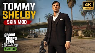 Toomy Shelby Skin Mod For GTA San Andreas Android | Peaky Blinders Character Mod | GTA SA Skin Mod