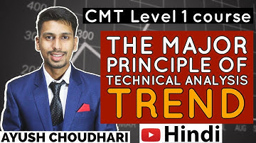 The major principle of technical analysis - Trend in Technical analysis #1 (Hindi)