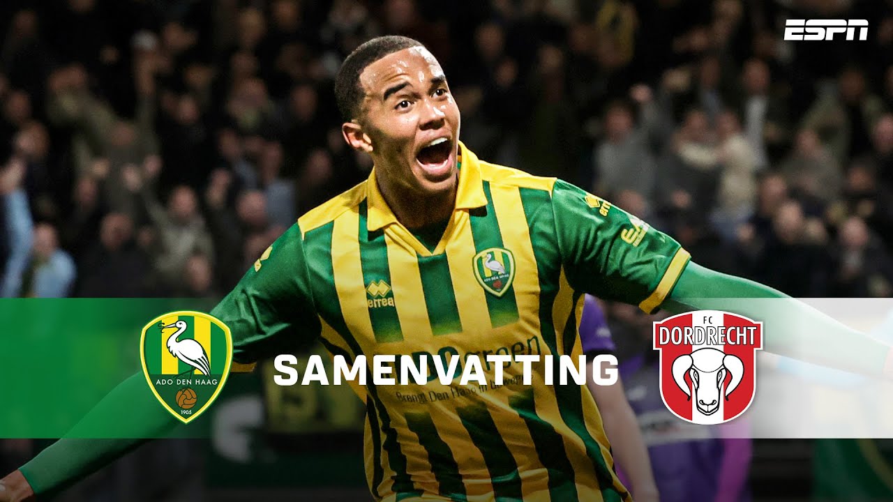 VOORTREFFELIJKE AANVAL ADO en JARI VLAK scoort weer 😮‍💨 | Samenvatting ADO Den Haag - FC Dordrecht