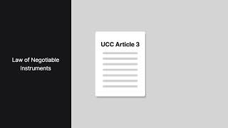 Payment Systems Law | Introduction to Negotiable Instruments | Lesson 1 of 29