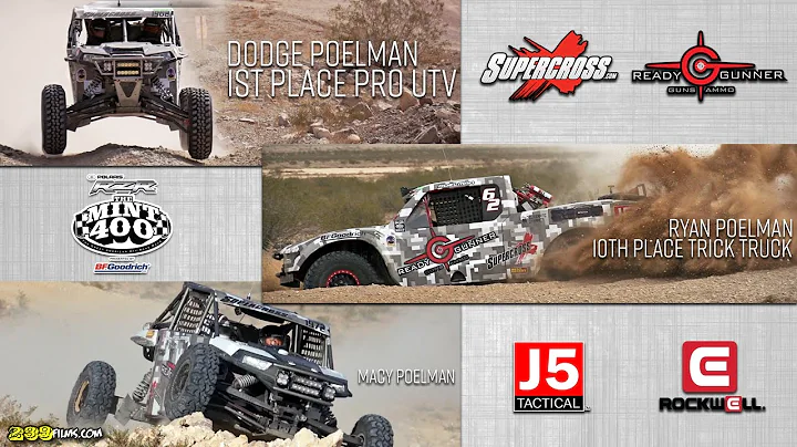 2017 Mint 400 Ready Gunner Race Team Ryan Poelman ...