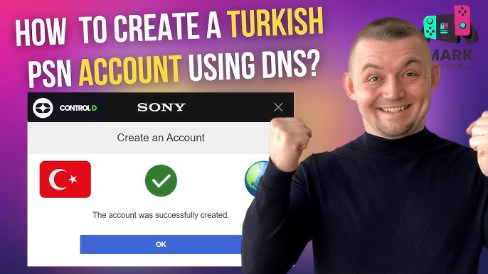 How to create a Turkey PlayStation Account / Turkey PSN Account