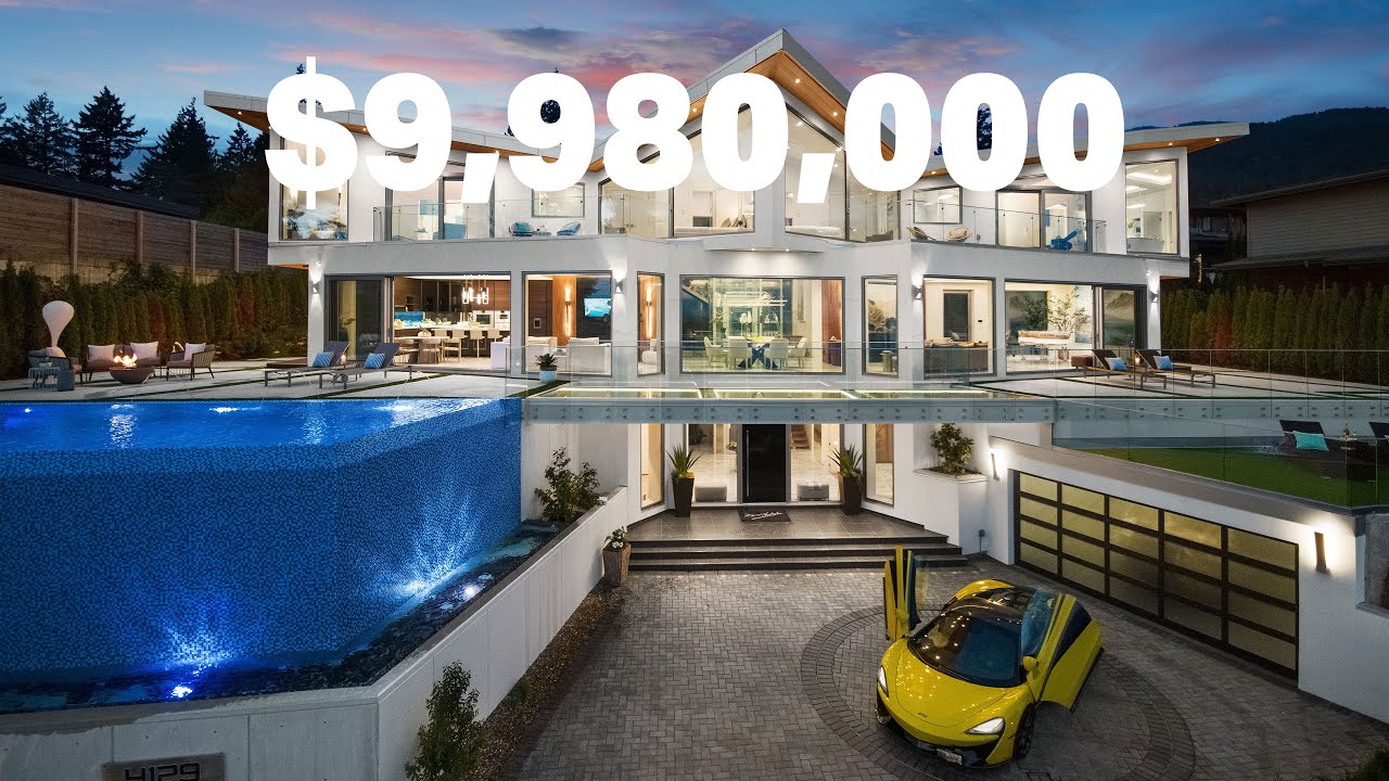A look inside this $9,980,000 modern masterpiece in West Vancouver, Canada