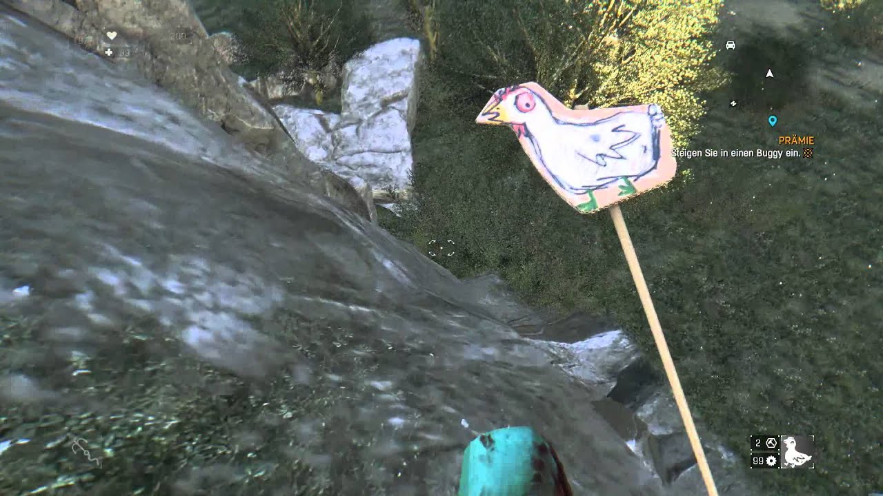 Dying Light Extraterrestrial Chicken on a Stick Location YouTube