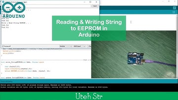 Arduino | Reading and Writing String to EEPROM in Arduino