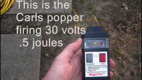 Igniters / E-match Series Firing